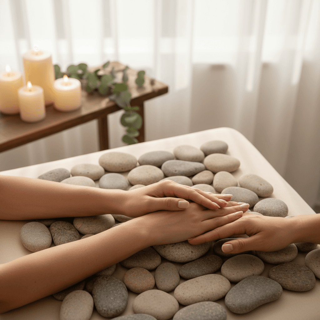 Full-service spa treatment