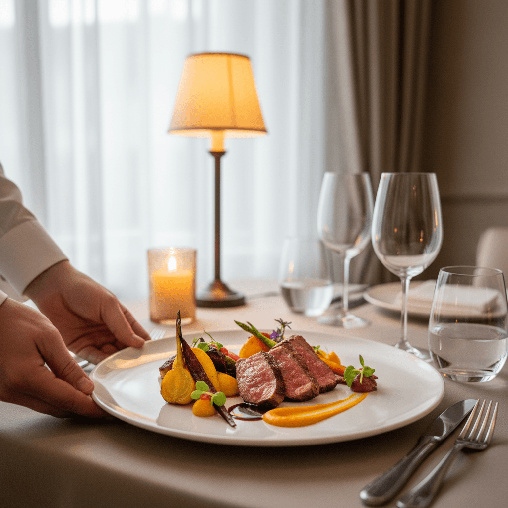 Fine dining experience